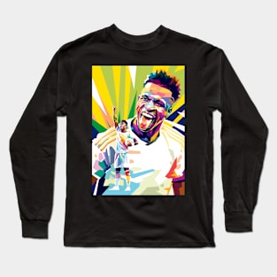 Vinicius Pop art illustration Long Sleeve T-Shirt